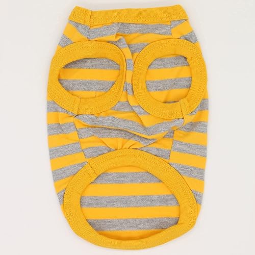 Miniatura 4 de Lophipets camisas para perros pequeños 100% algodón a rayas para cachorros perros Chihuahua