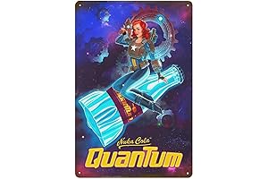 Nuka Cola Quantum Tin Sign: A Refreshing Blast From the Past