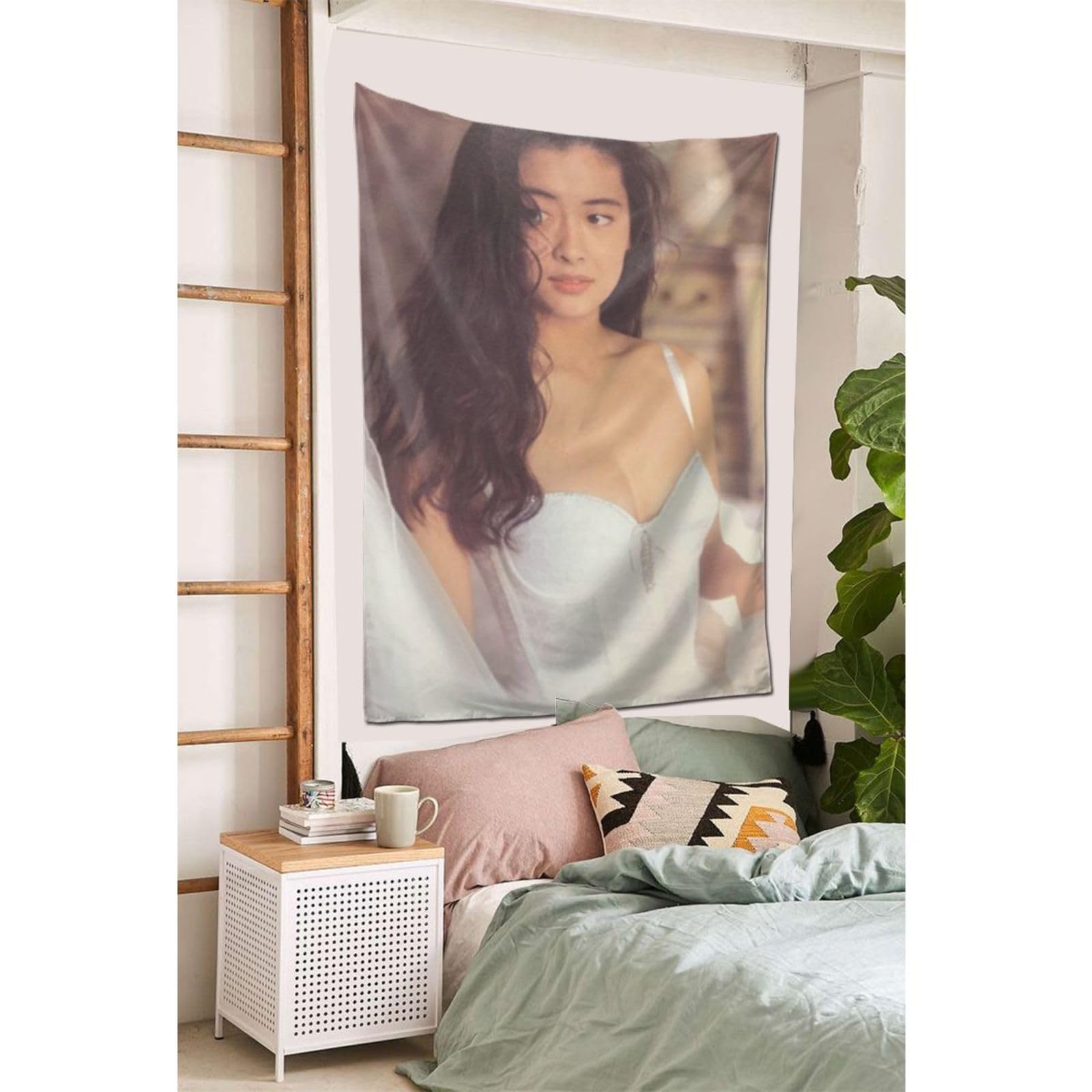 Amazon.co.jp: 中山美穂タペストリー内装アート壁掛け壁飾り織物装飾