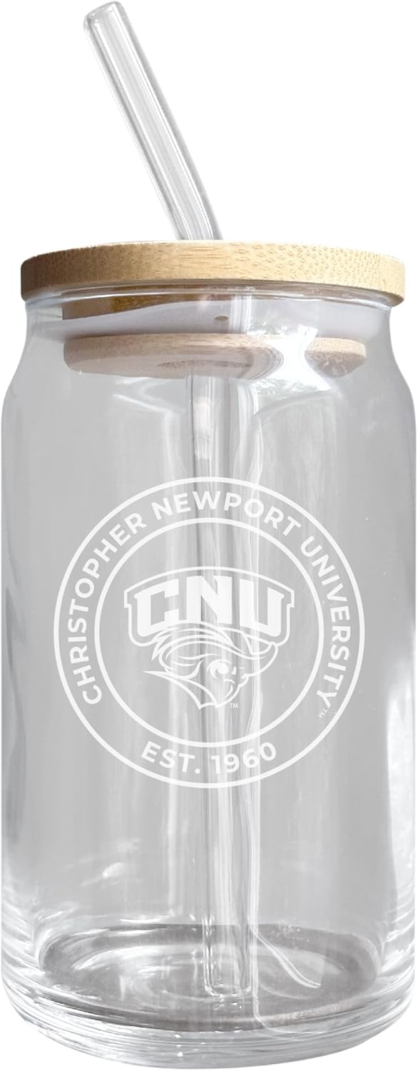 Vaso NCAA Christopher Newport 12 oz Grabado