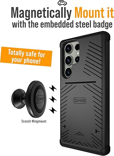Miniatura 5 de Scooch Funda para Samsung Galaxy S23 Ultra con tarjetero Wingmate Funda tipo cartera para Samsung Galaxy S23 Ultra con ranura oculta para tarjetas y