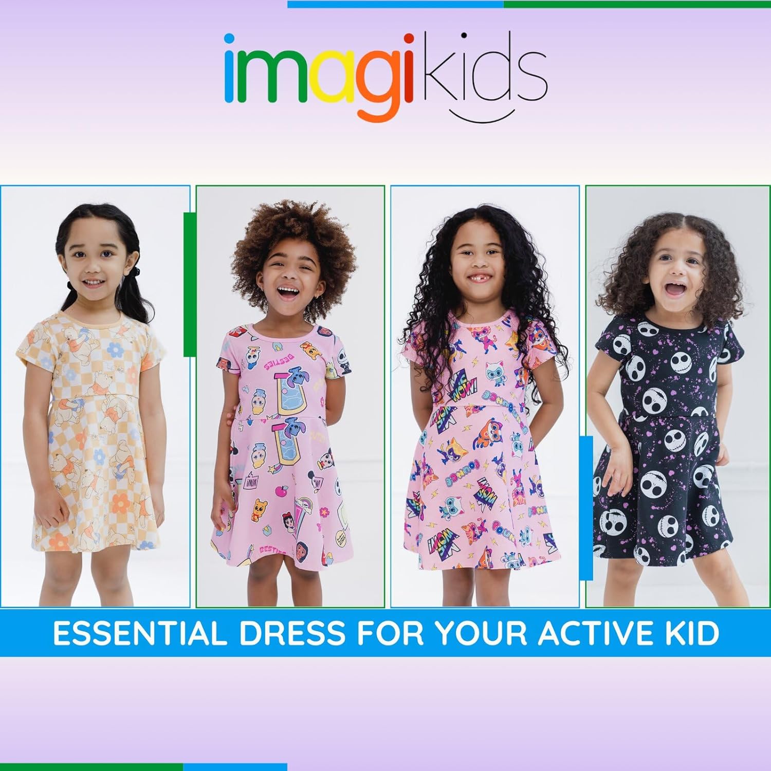 Disney French Terry Essential Dress Infant to Big Kid Sizes (18 Months - 14-16) - Image 3