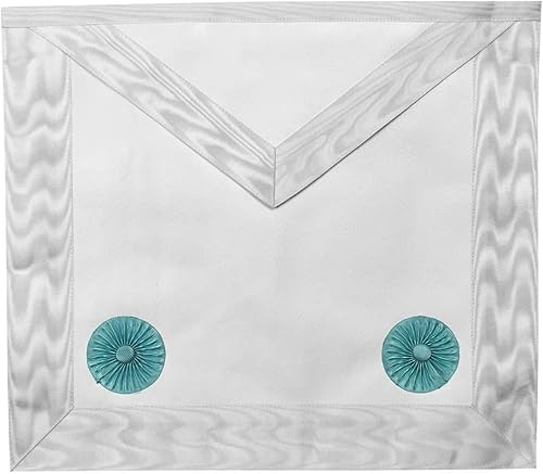 Unique Regalia Masonic MA022 - Delantal para manualidades con rosetas disponible en Yaxa Colombia
