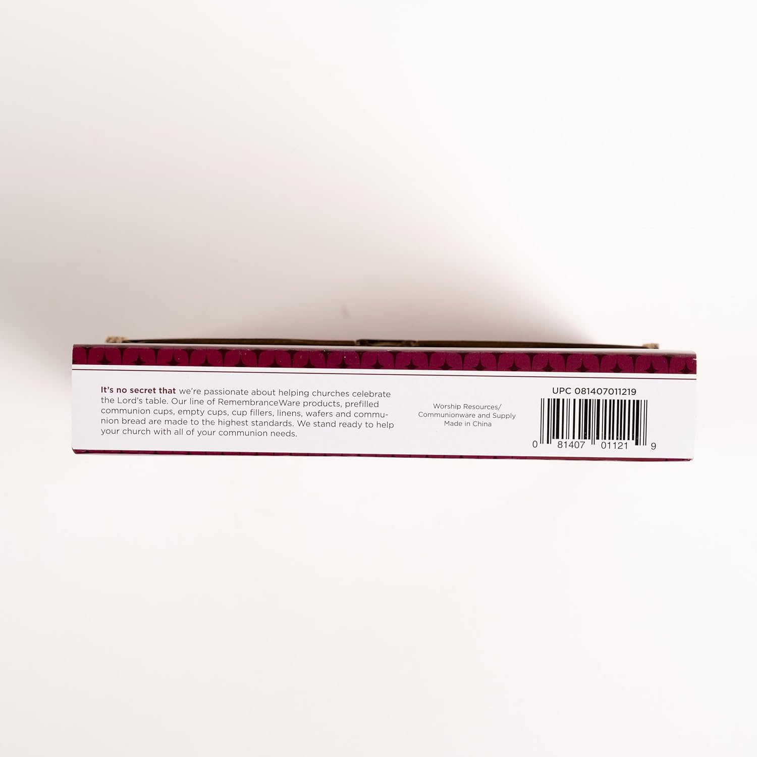 BROADMAN CHURCH SUPPLIES RemembranceWare Communion Stacking Bread Plate Base, Brass