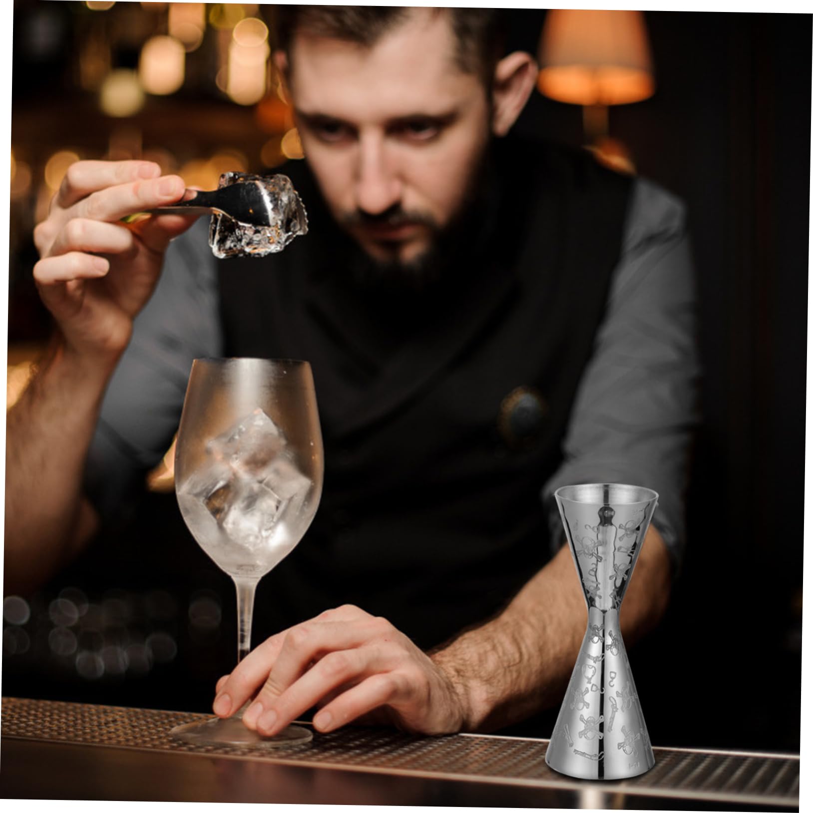 PRETYZOOM 3stücke Edelstahl Jigger Präzise Messbecher Für Spirituosen Langlebig Für Bar Und Zuhause Vielseitig Einsetzbar Für Cocktails Und Drinks