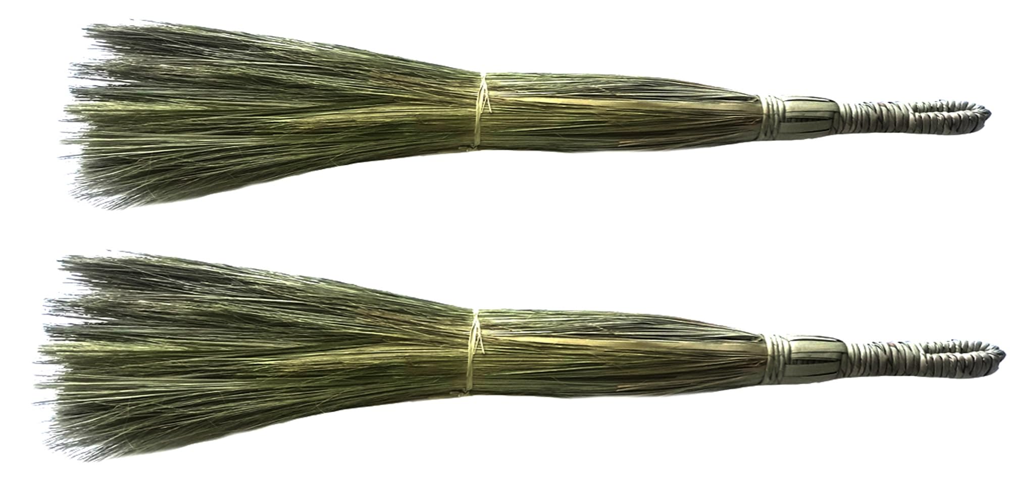 VILLAGE KRAFT Handcrafted Natural/Eco-Friendly Soft Chind/Date/Khajur Palm Leaves Zaadu/Broom Stick with Strong Grip for Dusting & Home Cleaning/Sweeping - Home/Shop/Pooja Ghar -Natural Golden Yellow (B09CTF263Y) Amazon Price History, Amazon Price Tracker
