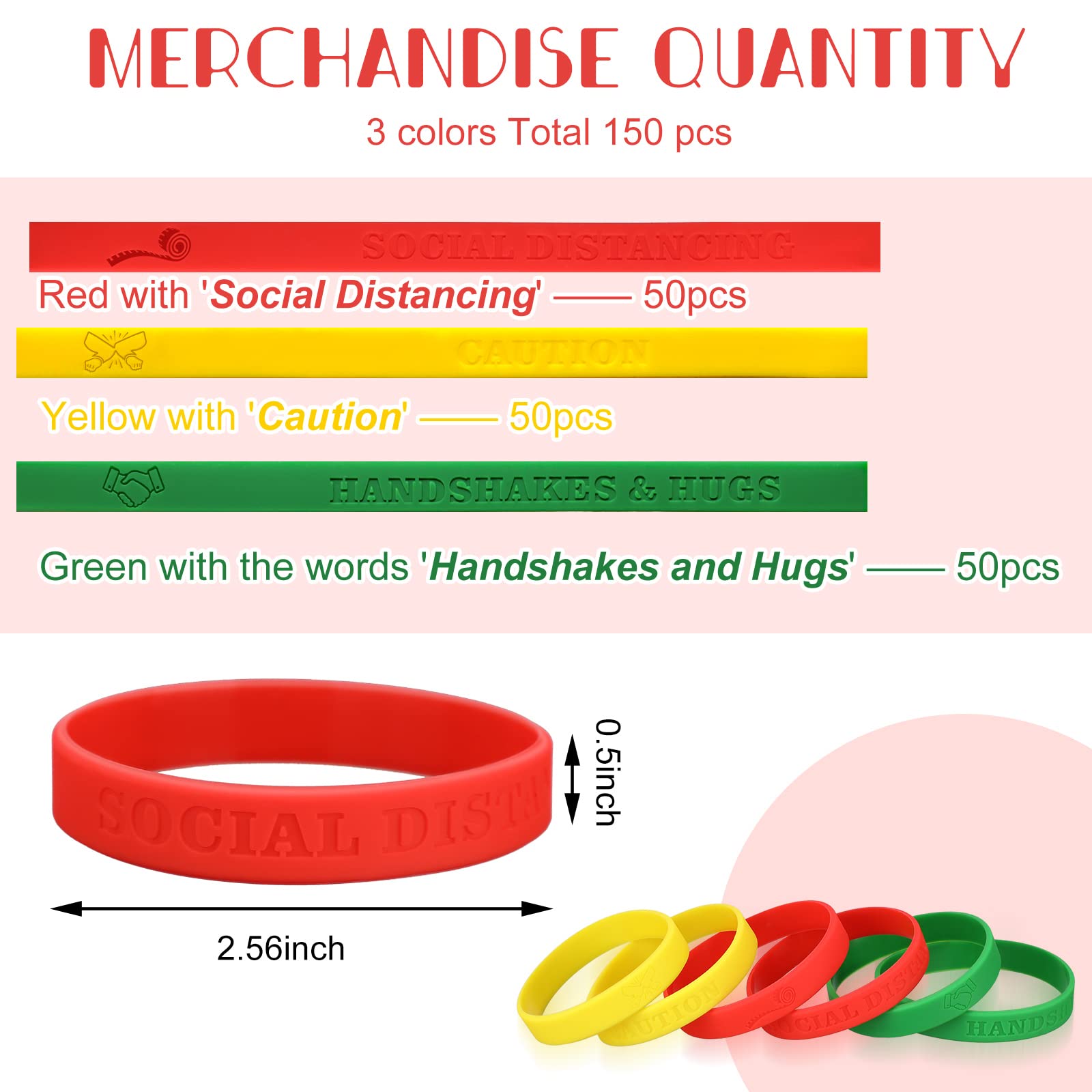 colored wristbands for covid wedding