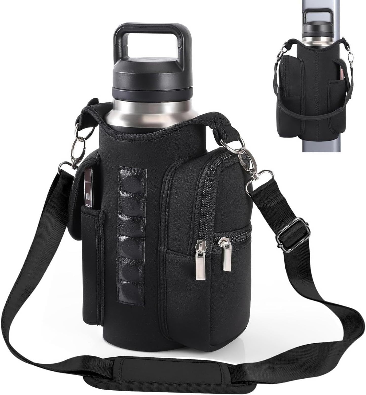 磁気スポーツボトルバッグ ネオプレンアイスマスターカップセット フィットネスマグネットトートバッグ アウトドア断熱ウォーターボトルセット