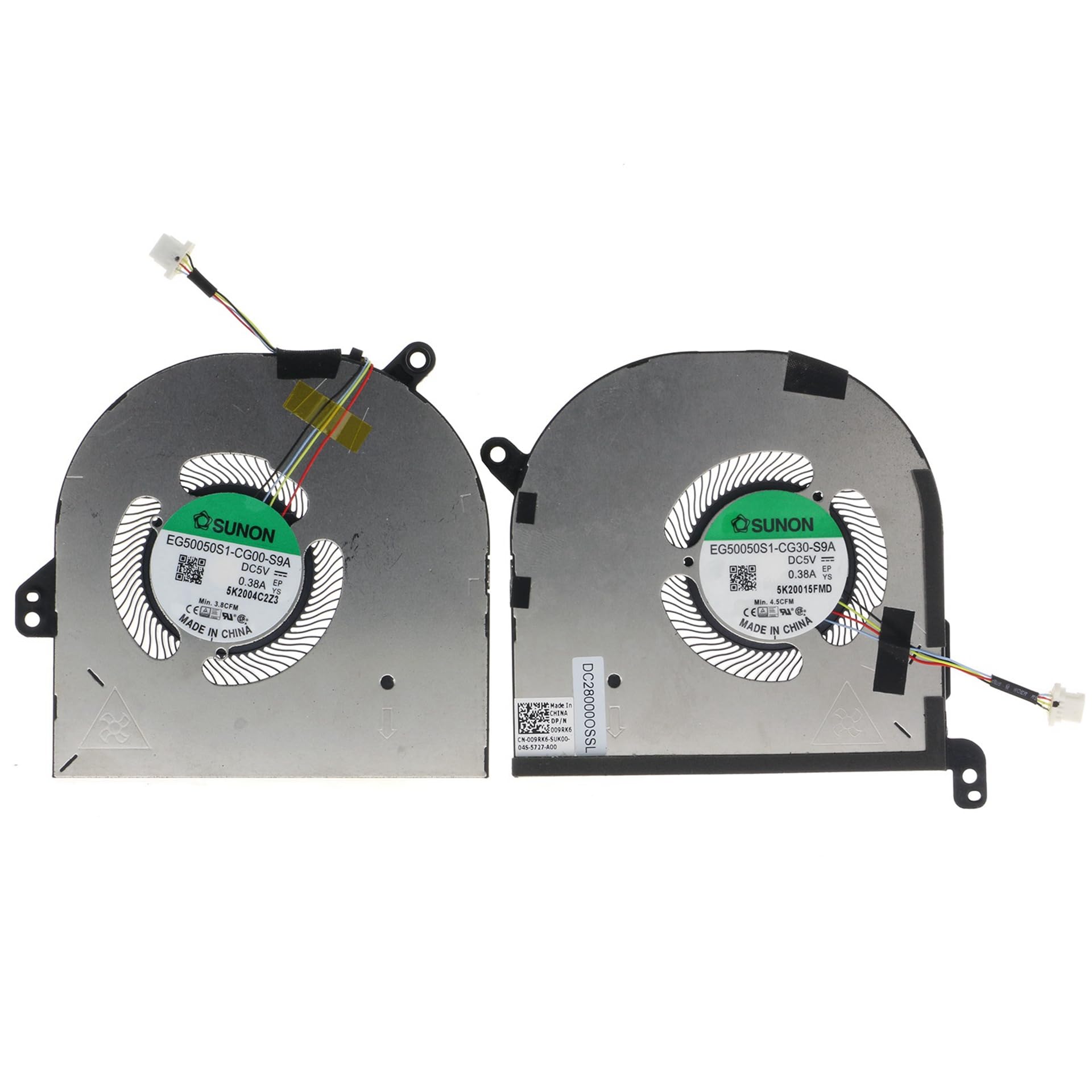 Amazon.com: Replacement CPU+GPU Cooling Fan for DELL XPS 15 9500