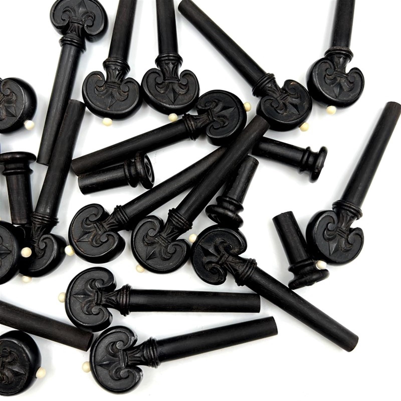 Accesorios Para Violín Un Juego De Clavijas De Afinación Para Violín Clavijas De Ébano Accesorios Para Violín Con Cordal