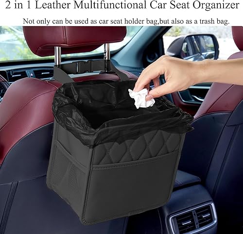 Miniatura 6 de Organizador de asiento de automóvil, organizador de asiento trasero de automóvil, organizador de asiento trasero de automóvil impermeable con