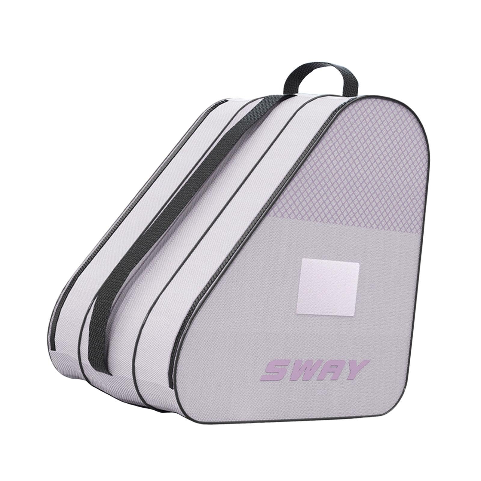 kowaku Bolsa para Patines, Bolsa de Transporte para Zapatos de Patinaje, Tres Bolsillos, Impermeable, Accesorios, Multiusos, Gran Capacidad, asa