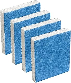 LIUWEIFENG 4 Pcs HFT600 Replacement Wicking Filter T Compatible with Top Fill Tower Humidifier for HEV615 & HEV620-Compatible with HFT600 Humidifier Filter,Part # HFT600T,HFT600PDQ,HEV615 & HEV620