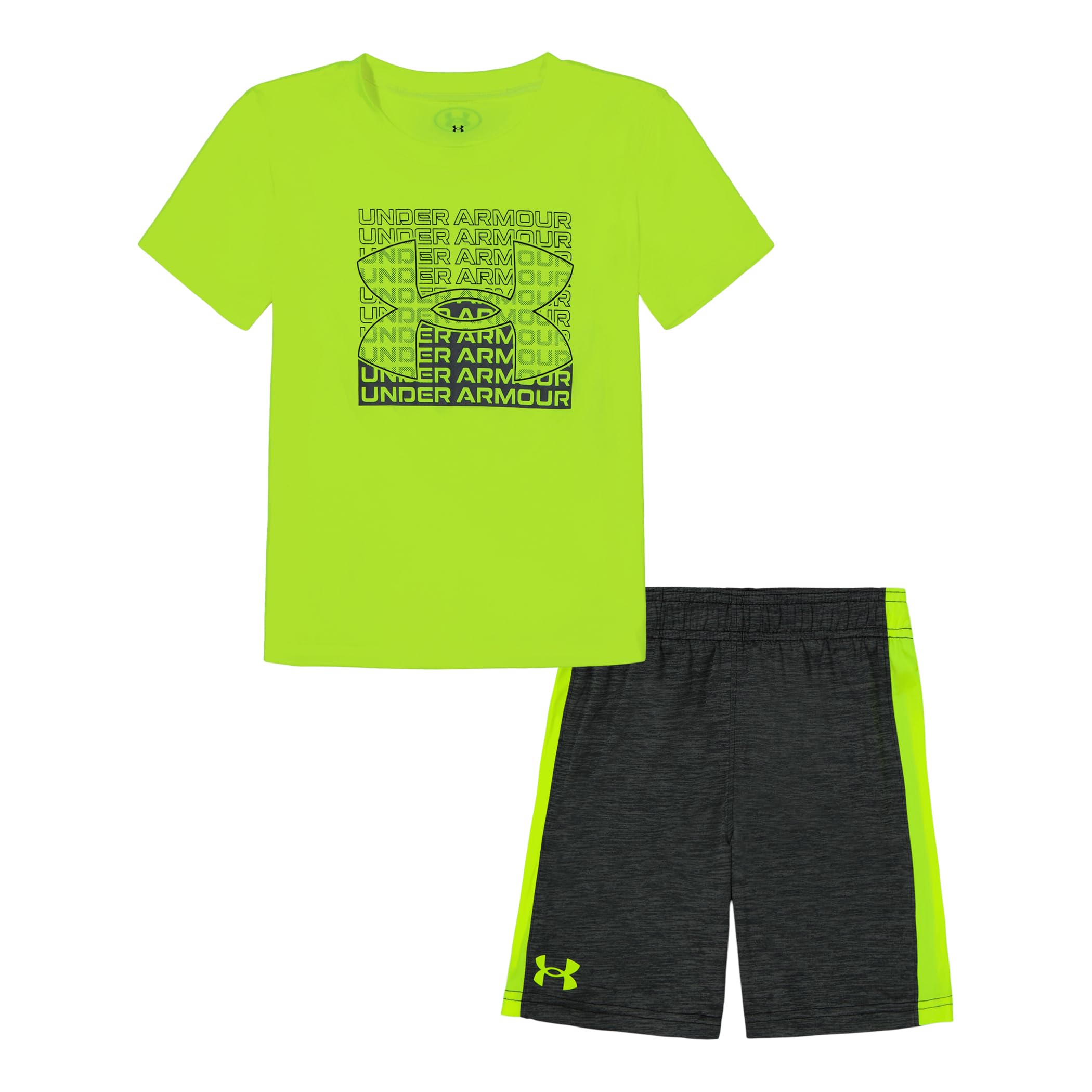 Under Armour Boys' 2-piece Short Sleeve Graphic T-Shirt and Shorts Set