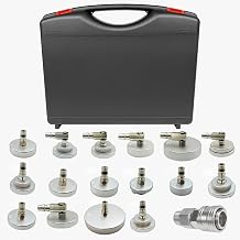 17 St ck Bremsenentl ftungsger t Adapter Set Bremsenentl fter Adapter KFZ mit Aufbewahrungsbox f r die meisten Fahrzeug-Bremsfl ssigkeitssysteme