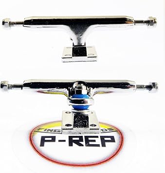 P-REP V2 Pro Performance Complete Wooden Fingerboard kit with Urethane Wheels and Bushings 34mm - Alien Brain