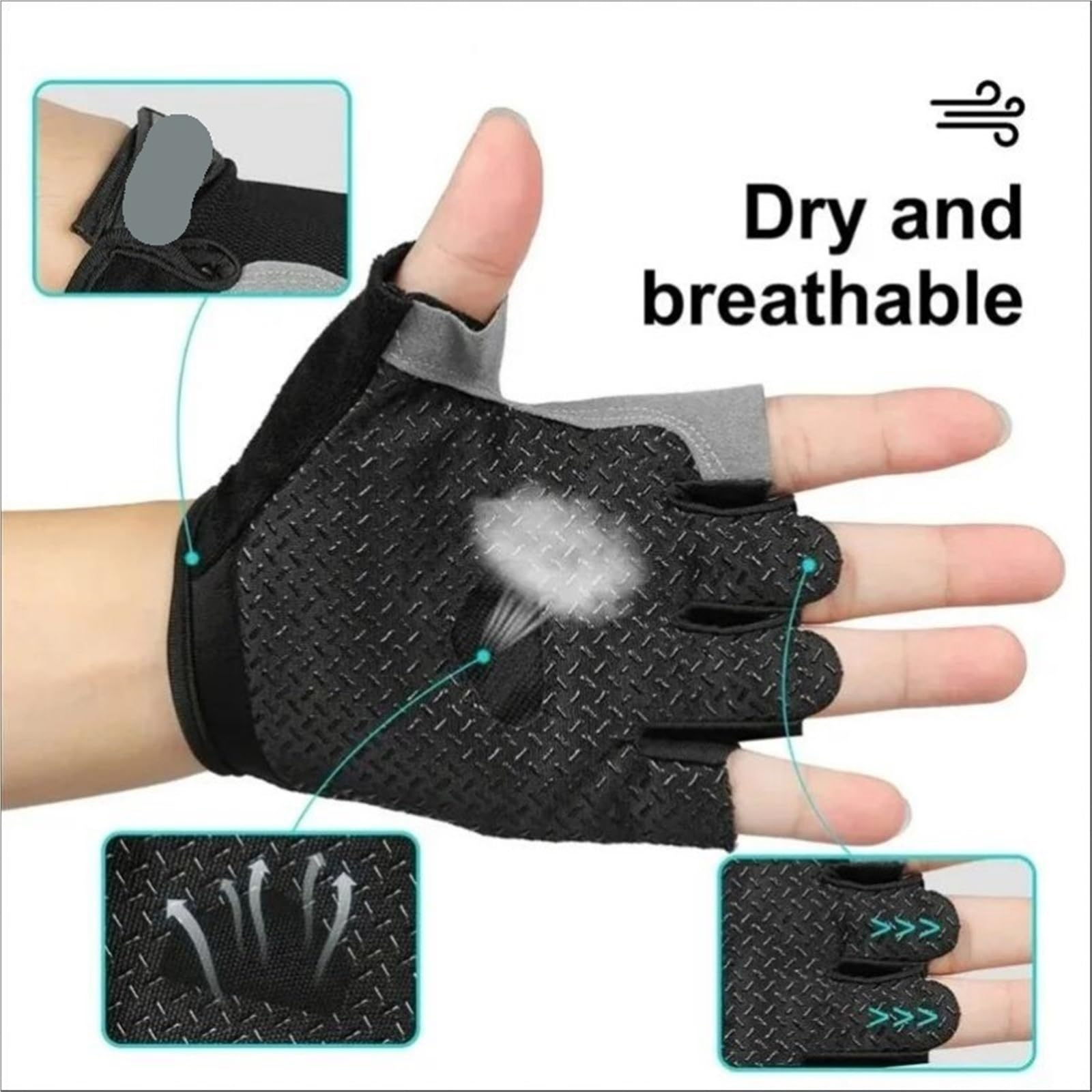 Guanti da Fitness Guanti da Palestra Guanti Senza Dita Guanti Traspiranti Antiscivolo e ammortizzanti Guanti Sportivi for Allenamento Sollevamento Pesi Ciclismo per Fitness(Orange,XL)