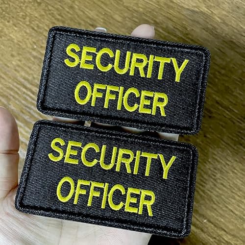 Custom Embroidery Name Patches 3.5W X 2H, 2Pcs Personalized Military Number Tag, Velcro Or Iron On Tactical Badges For Clothing Backpacks Vest (Black) #TOP4