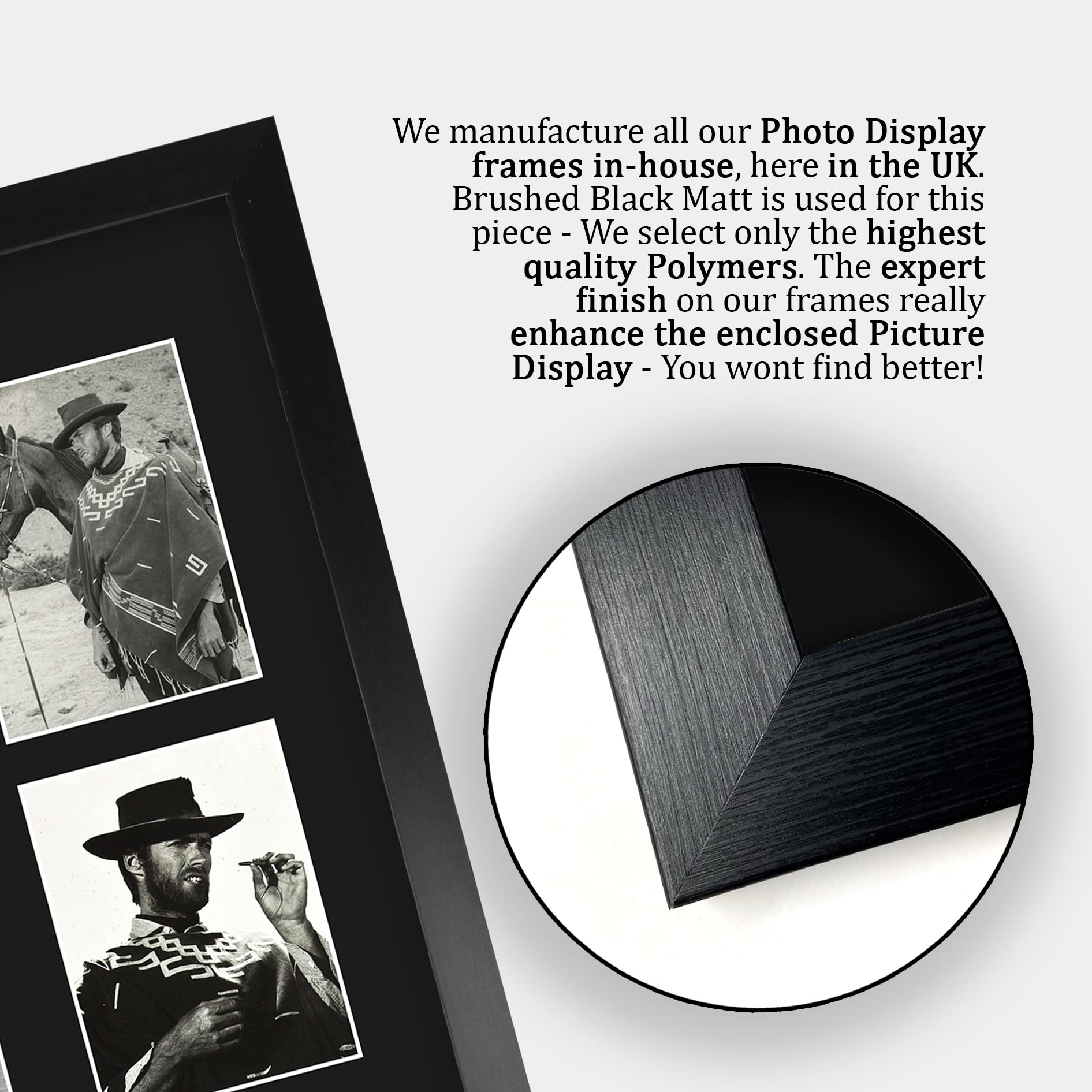 Amazon.co.jp: HWC Trading クリントイーストウッド 40.6 x 30.5 cm