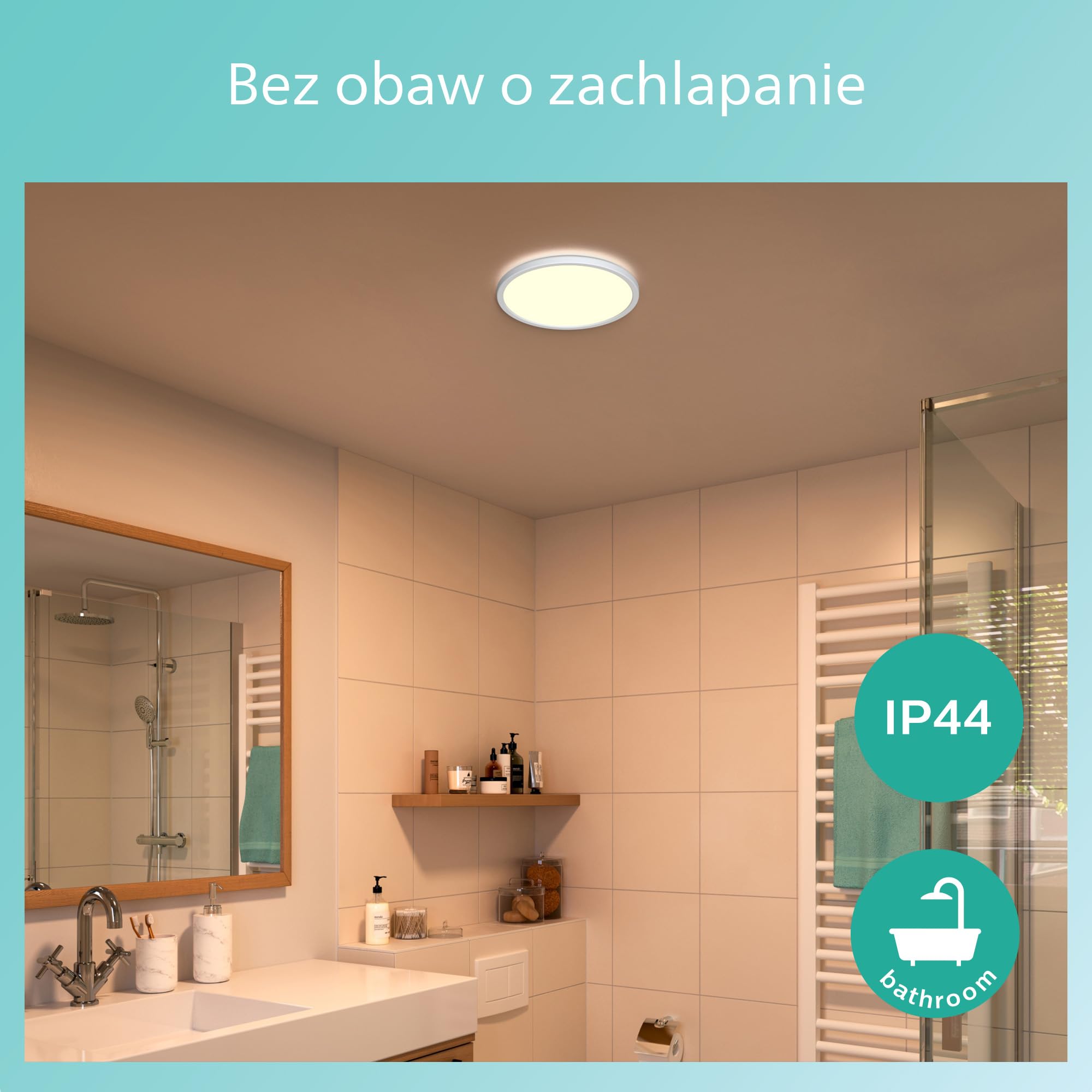 Philips Lampa sufitowa CL550 Biały Stopniowe przyciemnianie