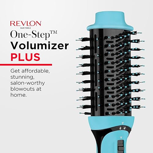 Miniatura 58 de REVLON One-Step Plus 2.0 - Secadora, voluminizador de cabello y cepillo de aire caliente, secado y peinado (color negro) Negro -,2-Negro -,negro