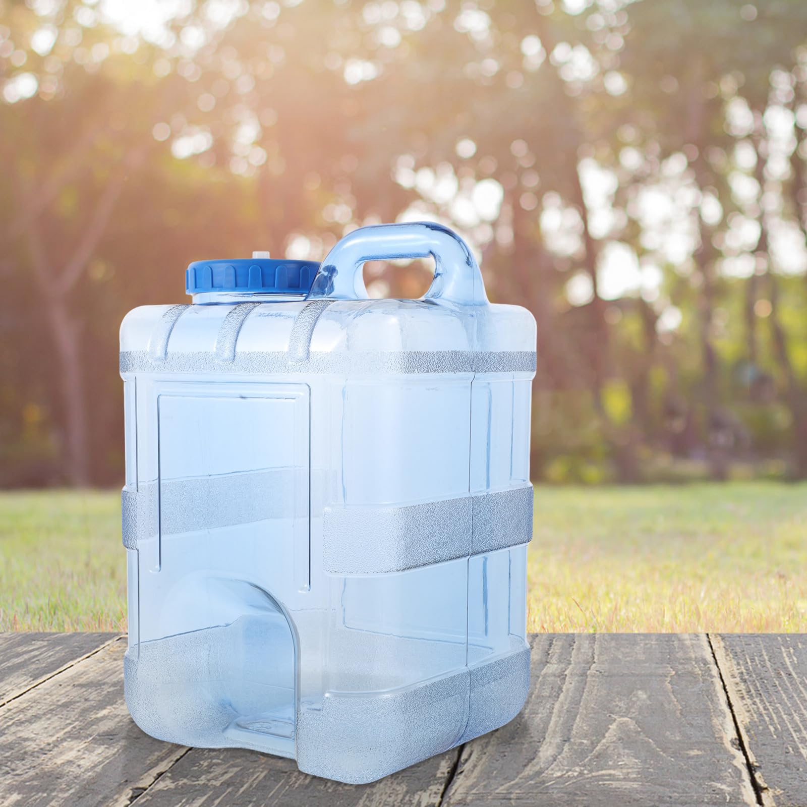 SEWACC Camping Wasserbehälter 15l aus PVC und PC für Camping und Auto