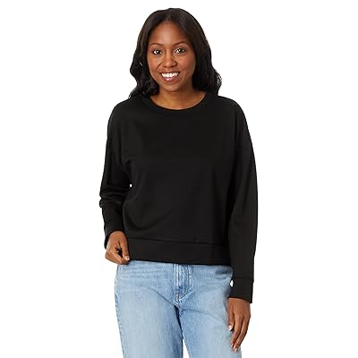 Eileen Fisher Round Neck Boxy Top Women