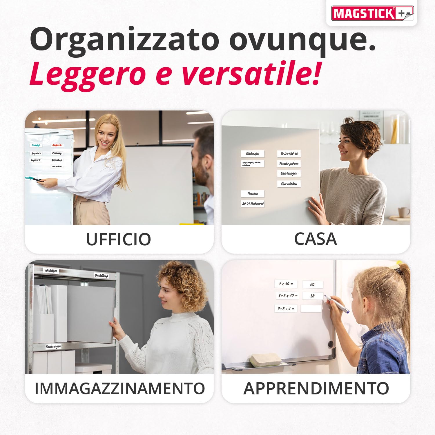 8 Maniglie Autoadesive Con 16 Nastri Laterali Per Porte, Finestre, Cassetti, Credenze - Foto 3