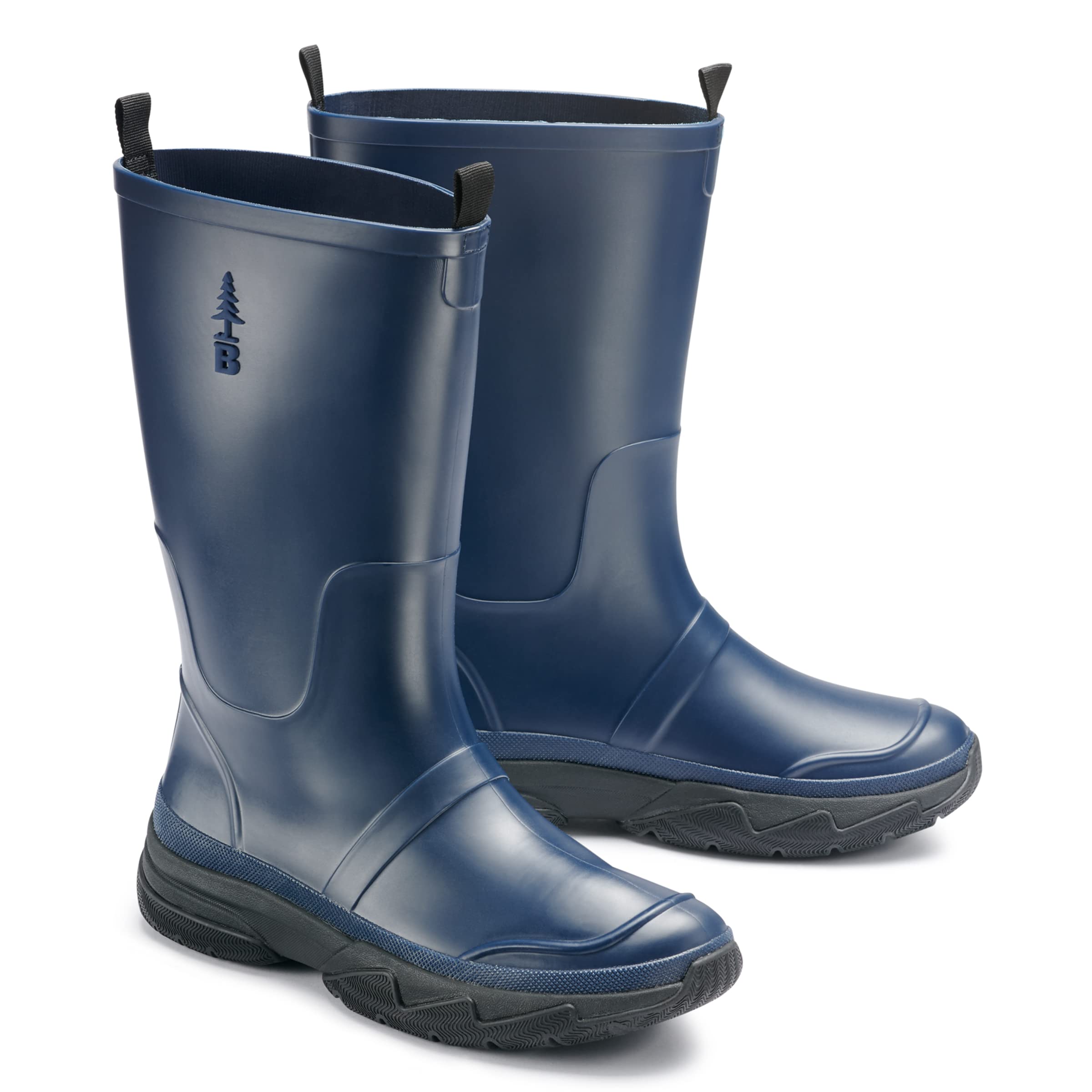 BASS OUTDOOR Men\'s Field Rainboot Ankle Boot Size: 11 Dress Blues New GH Bass Womens Field Rain Boots Old Gold 11M - Walmart.com main image 3