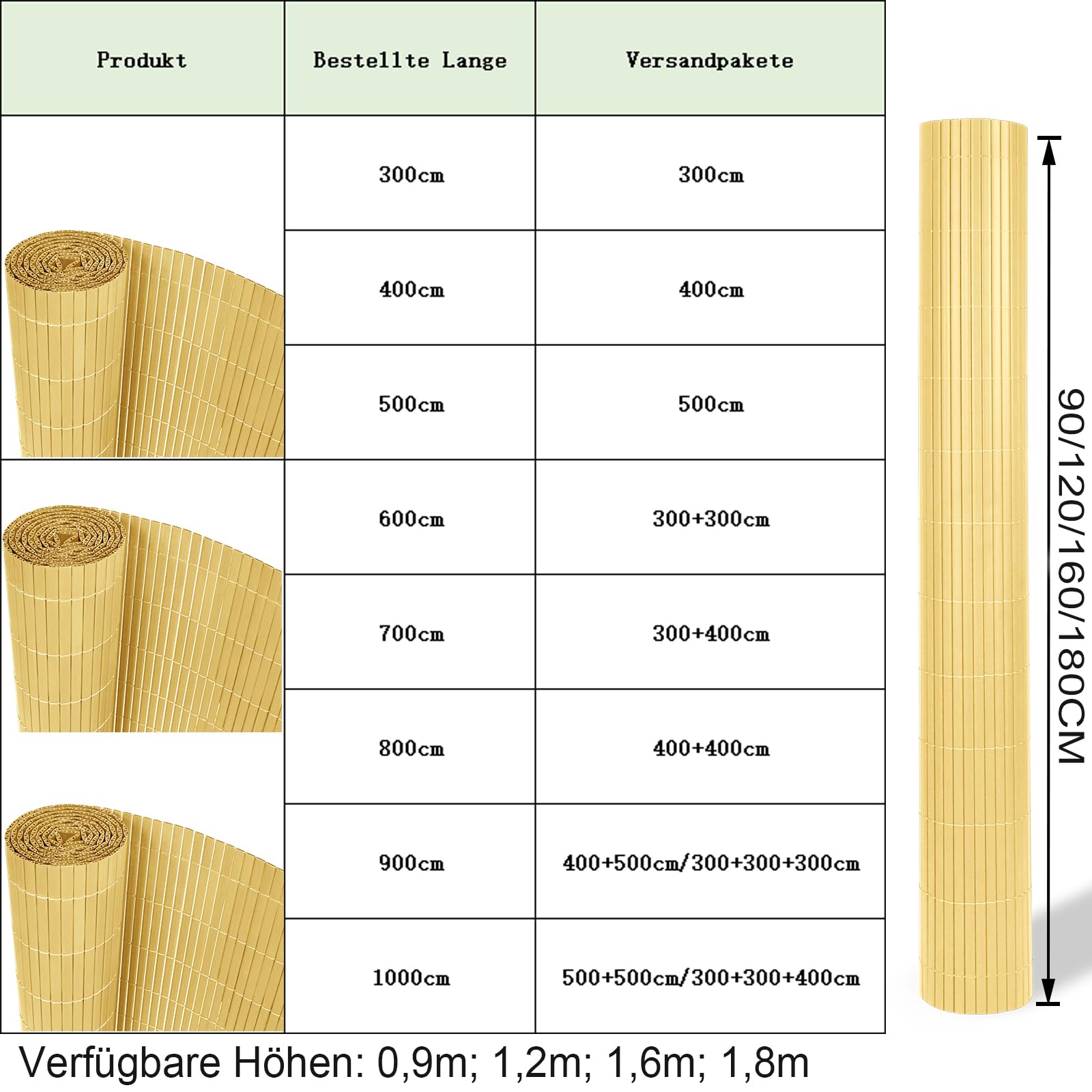 HENGMEI Estera de protección visual de PVC, valla de protección visual, revestimiento de balcón, protección visual impermeable, valla de privacidad con bridas, láminas reforzadas, valla de PVC, opaca