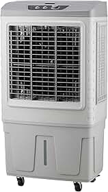 Climatizador de Ar Portátil 76L Cinza 3 em 1 Midea - Climatizador, Umidificador e Ventilador