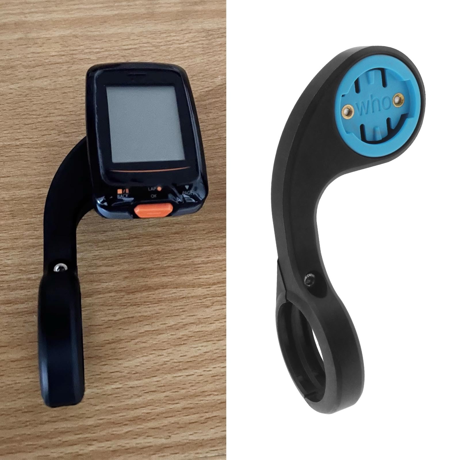 Supporto Manubrio Per Computer Bici ECSiNG – Compatibile Con Wahoo Roam, Elemnt E Bolt, Diametro Regolabile
