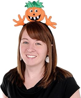 Pumpkin Headband Party Accessory (1 count) (1/Pkg)