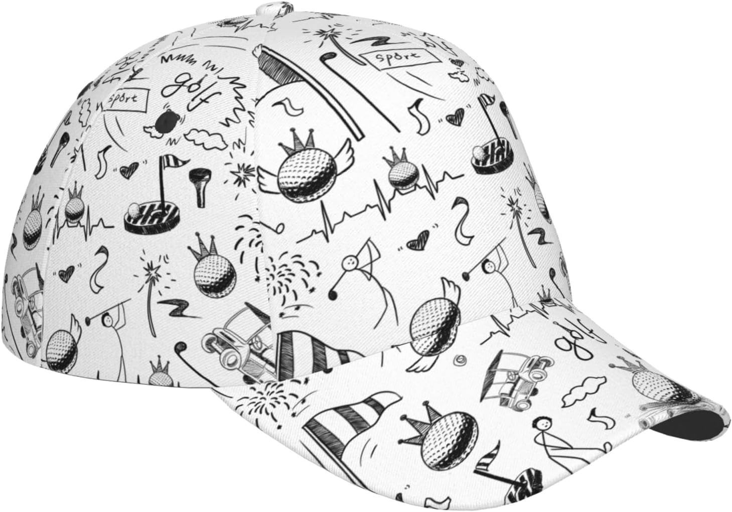 Unisex Soccer Baseball Cap Golf Caps Funny Fashion Baseball Hat Casual Hats for Sport Accessories Outdoor Travel Gifts - Image 2