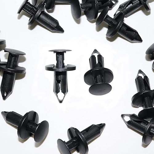 Miniatura 5 de Woodzdon 50 piezas de clip de cubierta de parachoques de retención de rejilla 6503598 apto para Jeep Wrangler 2007-2020, Grand Cherokee WK 2005-2010