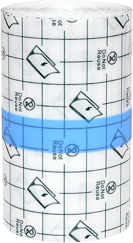 Miniatura 4 de OBTANIM Cinta adhesiva transparente impermeable para vendaje de piel para cuidado posterior de tatuajes (2 x 394 pulgadas)