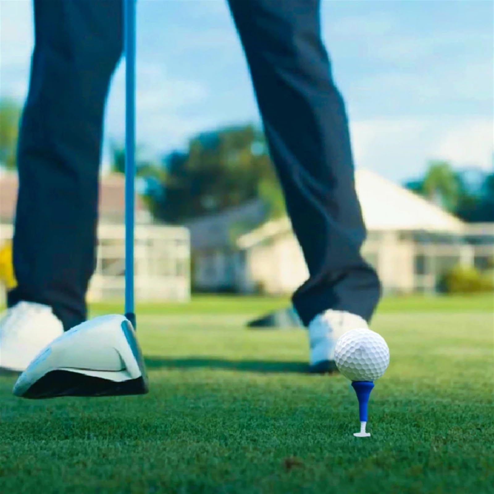Golf Tee 50 stücke Golf-Trainingsballständer Höhenverstellbar Mini Golf Limit Tees Tragbare, Wiederverwendbare Trainingshilfen Outdoor Sport Zubehör FüR Einen Idealen Abschlag