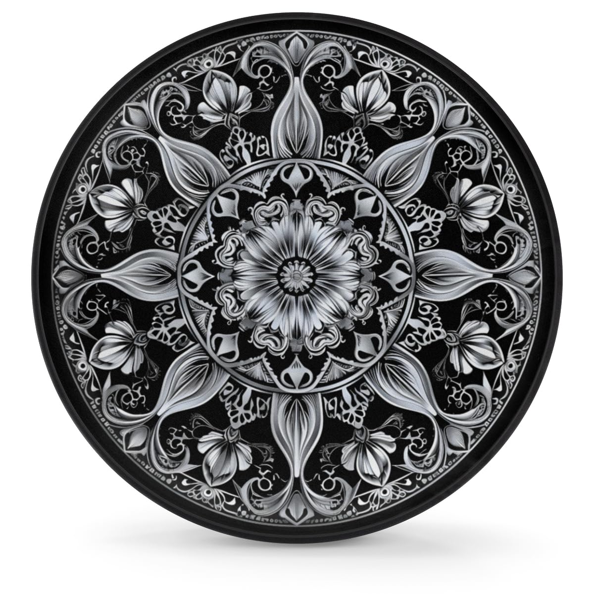 Spare Tire Cover for RV Trailer, Nationality Bohemia Mandala Tire Covers Universal Fit for Travel Trailer Camper Jeep RV SUV Truck Waterproof Wheel Cover (14 inch for Diameter 25” - 27”)