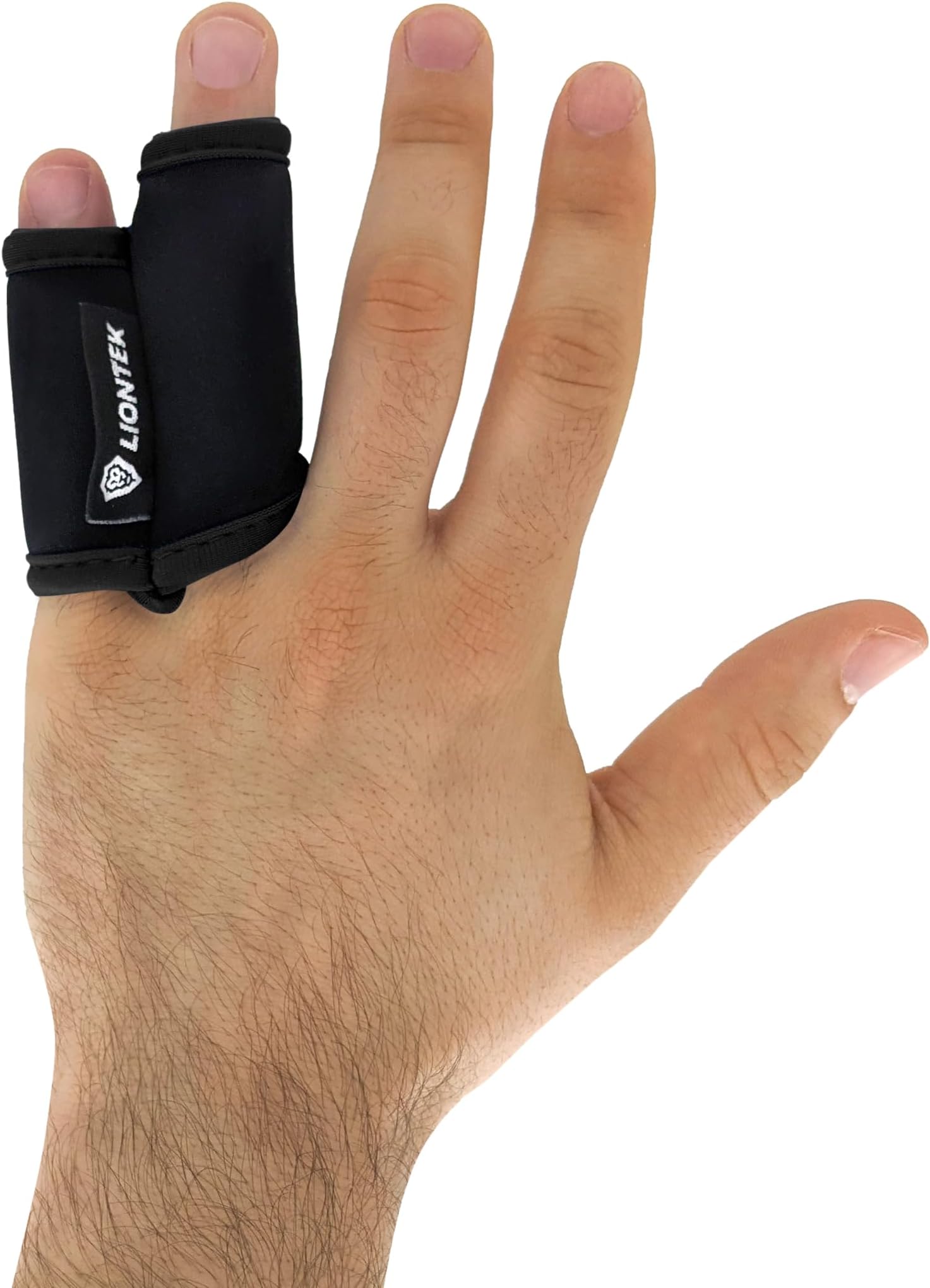 LIONTEK BJJ Outer Double Finger Sleeve Tape Replacement (Pinky-Ring/Pointer-Middle Finger)