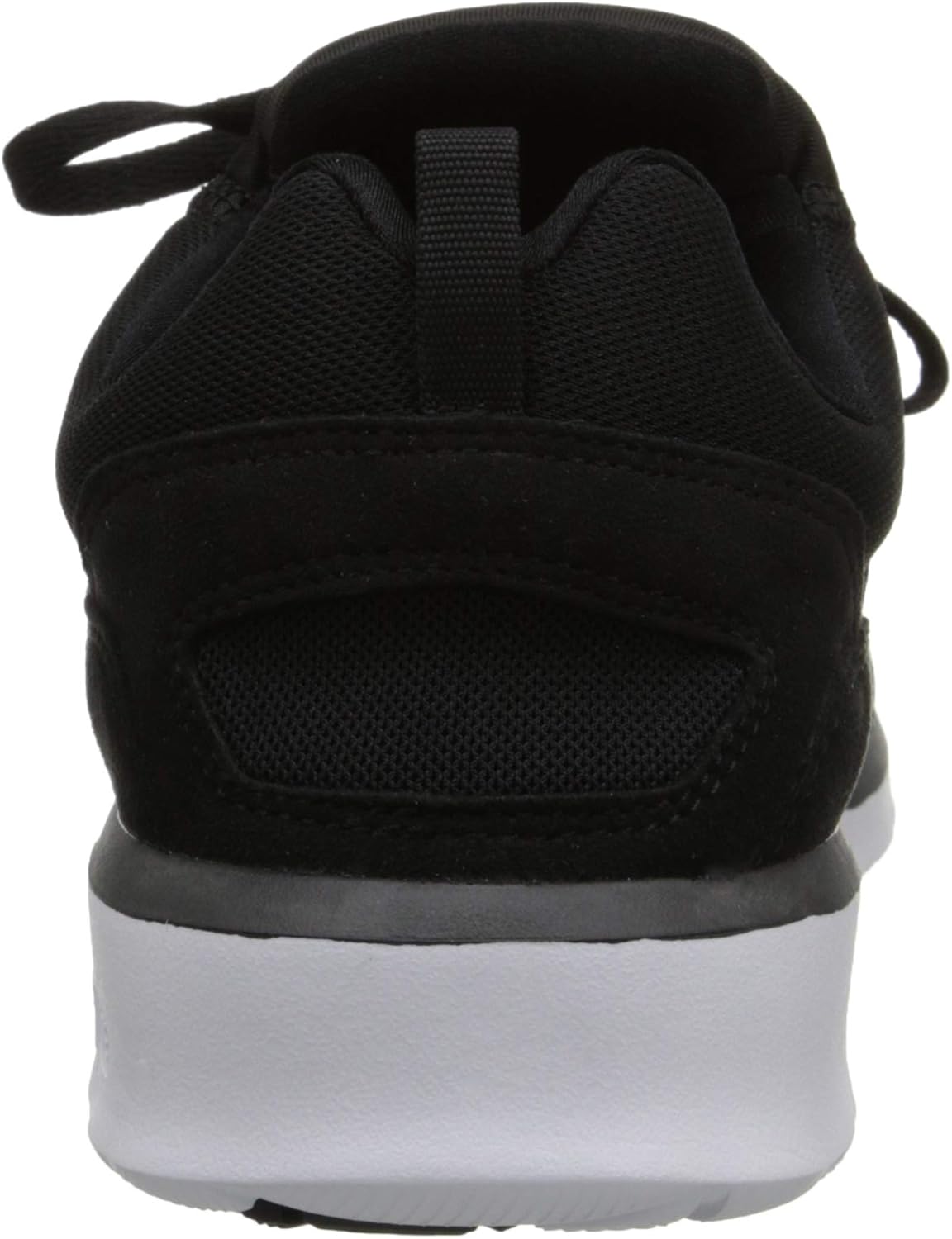 DC Men's Heathrow Casual Skate Shoe 4 Black/White