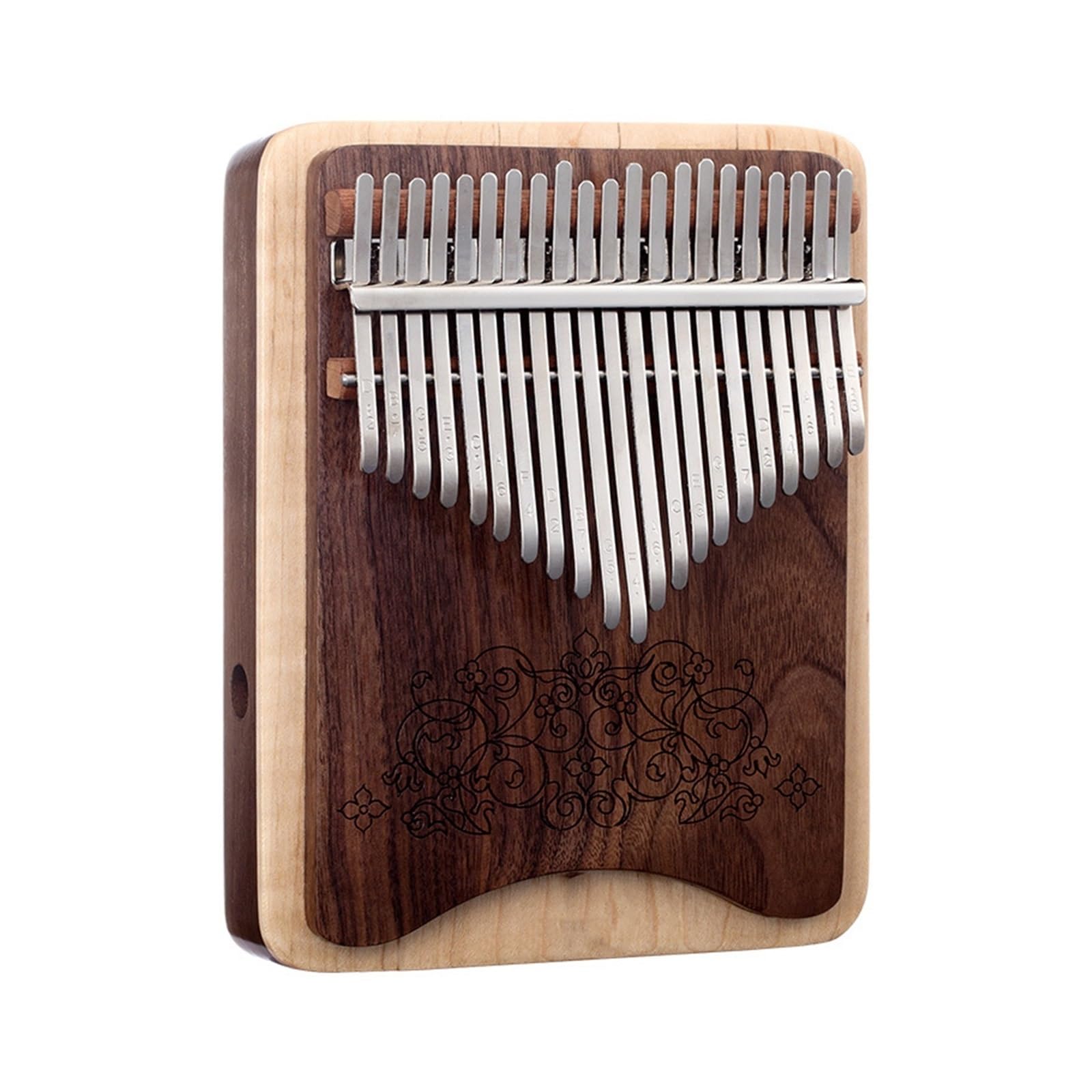 Kalimba Nowa tablica kombinowana 21-tonowy fortepian kciukowy Kalimba instrument muzyczny