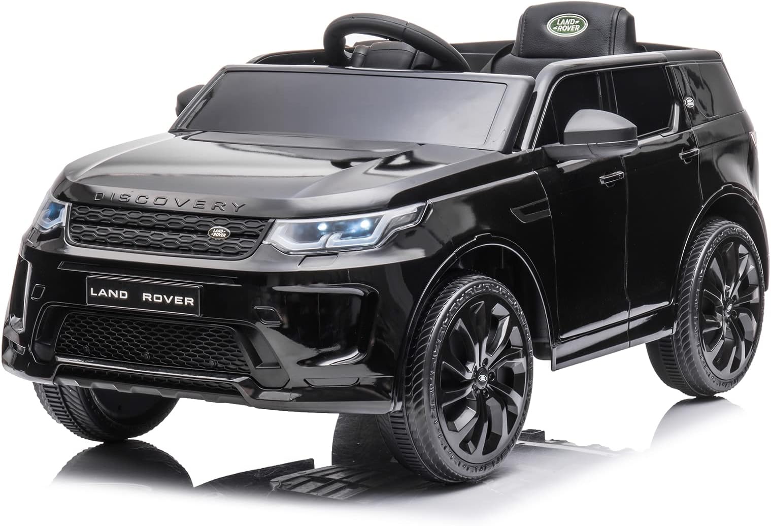 Licensed Land Rover Kids Electric Car, 12V Ride On Toy for Kids 3-8, Electric Car with Parent Remote Control, Music Player, Mp3 Player, Led