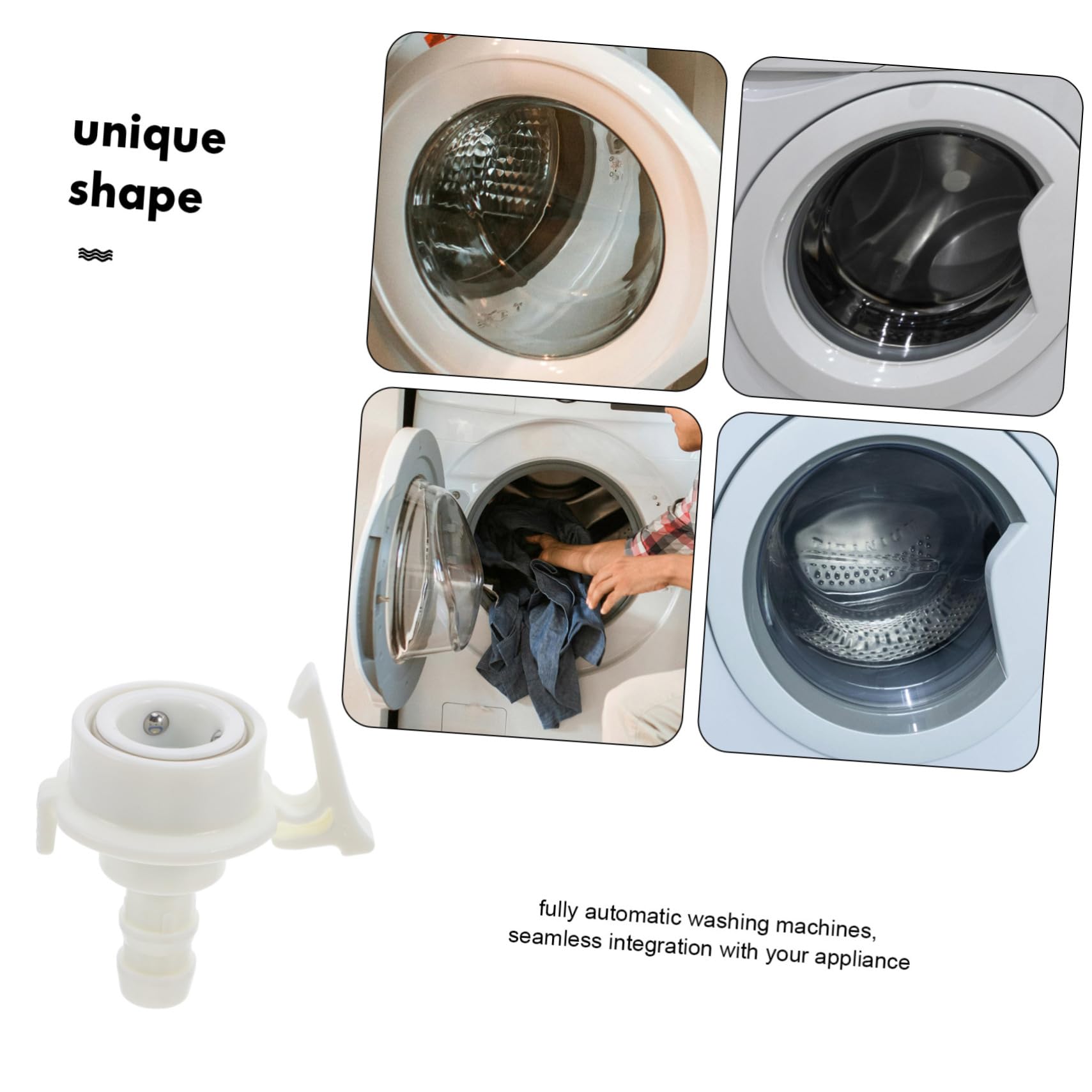 SHINEOFI Flexible Adaptateur De Tuyau Eau Pour Machine à Laver Connecteur Installation Facile Et Étanche Pour Lave-linge Et Lave-vaisselle