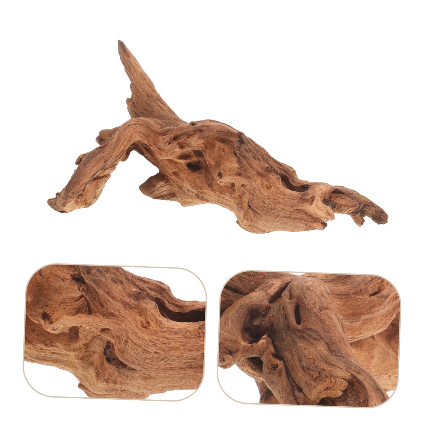 HANABASS Tronco per Acquario Decorazione In Legno Morto Artigianato In Stile Naturale