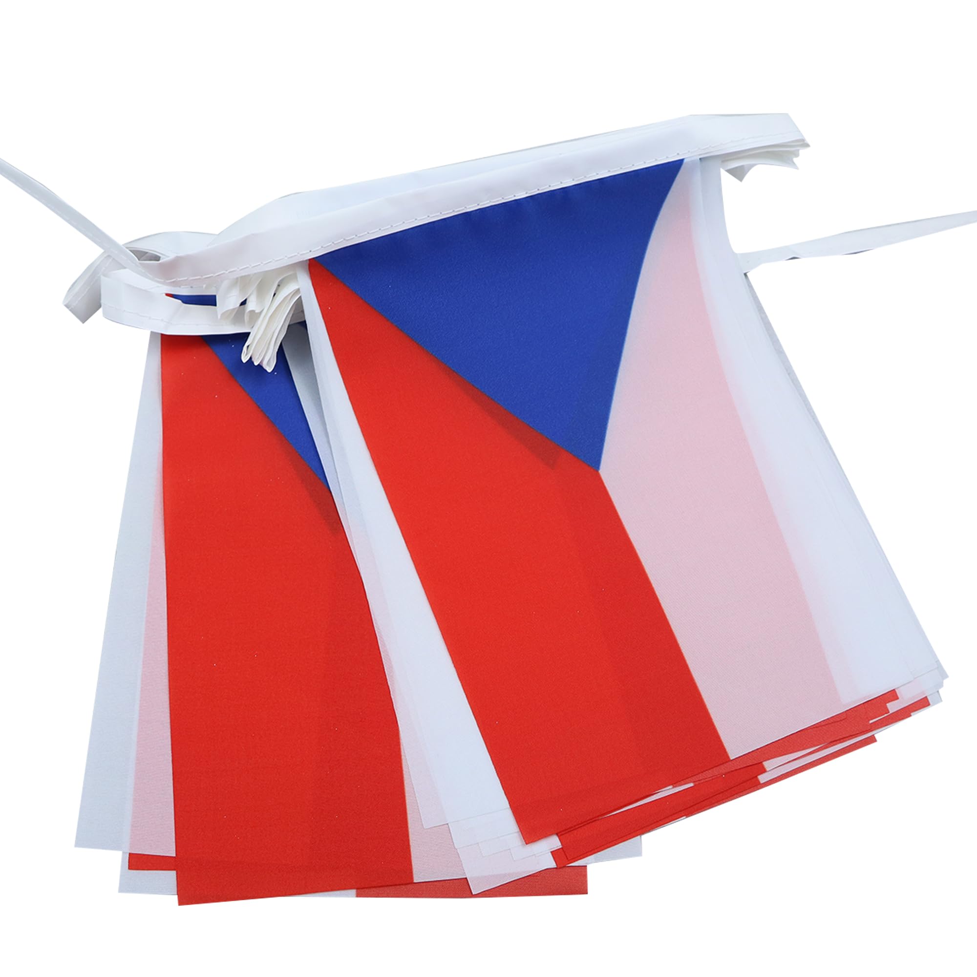 AZ FLAG Guirnalda 6 Metros, 20 Banderas de Ecuador 21x15 cm, Bandera Ecuatoriana 15 x 21 cm - Banderines — view 136