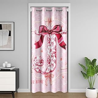 Erosebridal Customized Cute Bow Door Curtain Preppy Coquette Bows Blacko...
