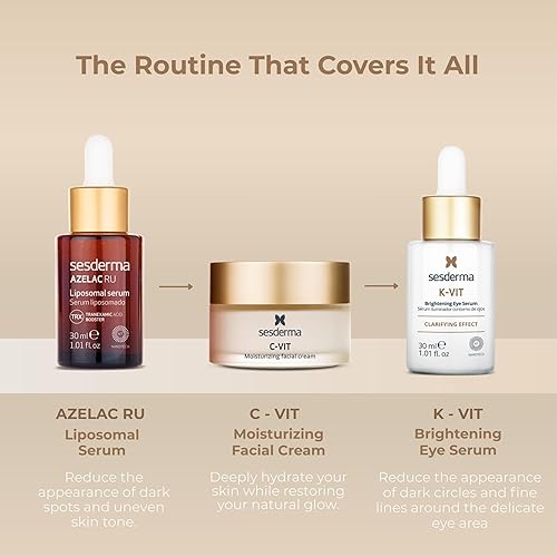 Miniatura 5 de Sesderma K-vit - Suero facial revitalizante para ojos, 1 fl oz