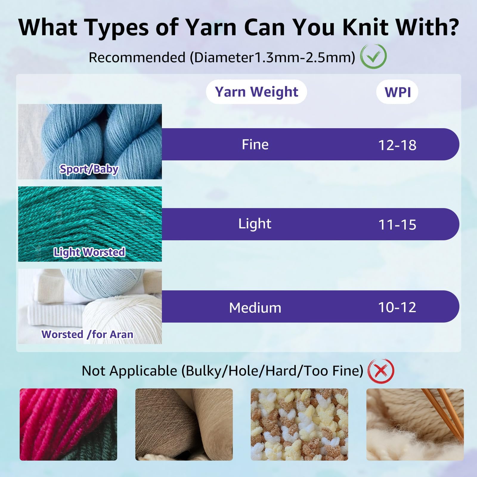 Francuska Maszyna Dziewiarska, Elektryczny Zestaw Wełny Do Robienia Na Drutach I-cord, Automatyczna Przędzarka I-cord Knitter Swift Knit Wełna Do Majsterkowania Projekty Rękodzielnicze Na Szydeł blue