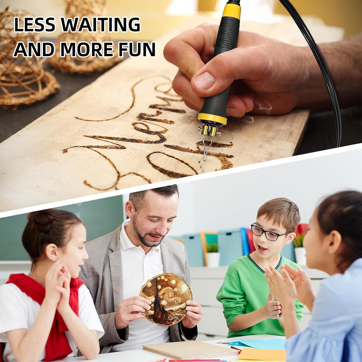 Steps for Changing Wood Burning Pen Nibs