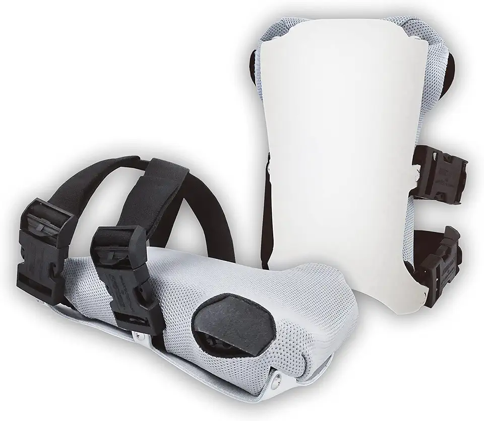 ProKnee AP16 Knee Pads For Men | 1" Foam Knee Protector with Live Hinge &amp; Smart Lock Quick Release Buckle | All Purpose Flooring Knee Pads | One Size Fits All